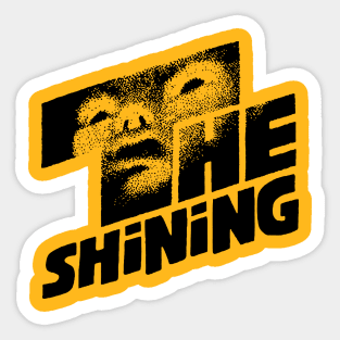 shinning for horror Sticker